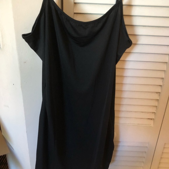 Black Polyester Silky Sexy Nighty- sooo soft! - Picture 4 of 7